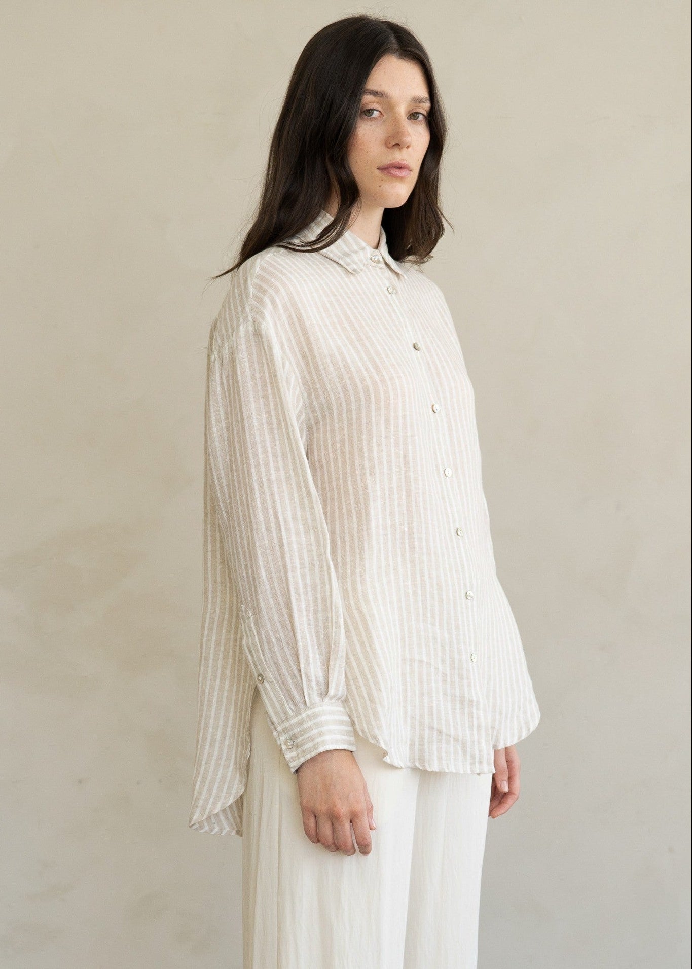 LOLA STRIPED LONGSLEEVE TOP