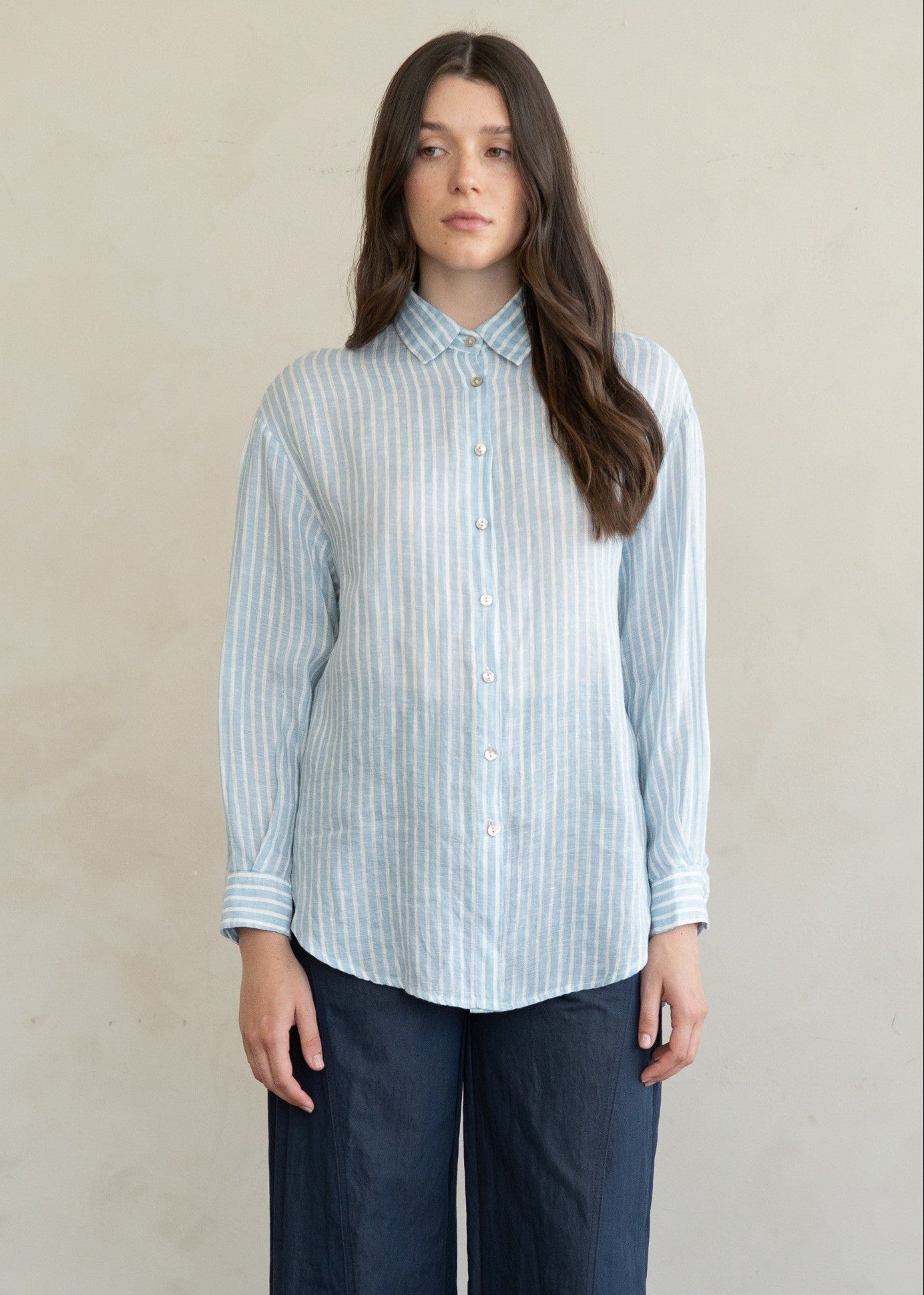 LOLA STRIPED LONGSLEEVE TOP