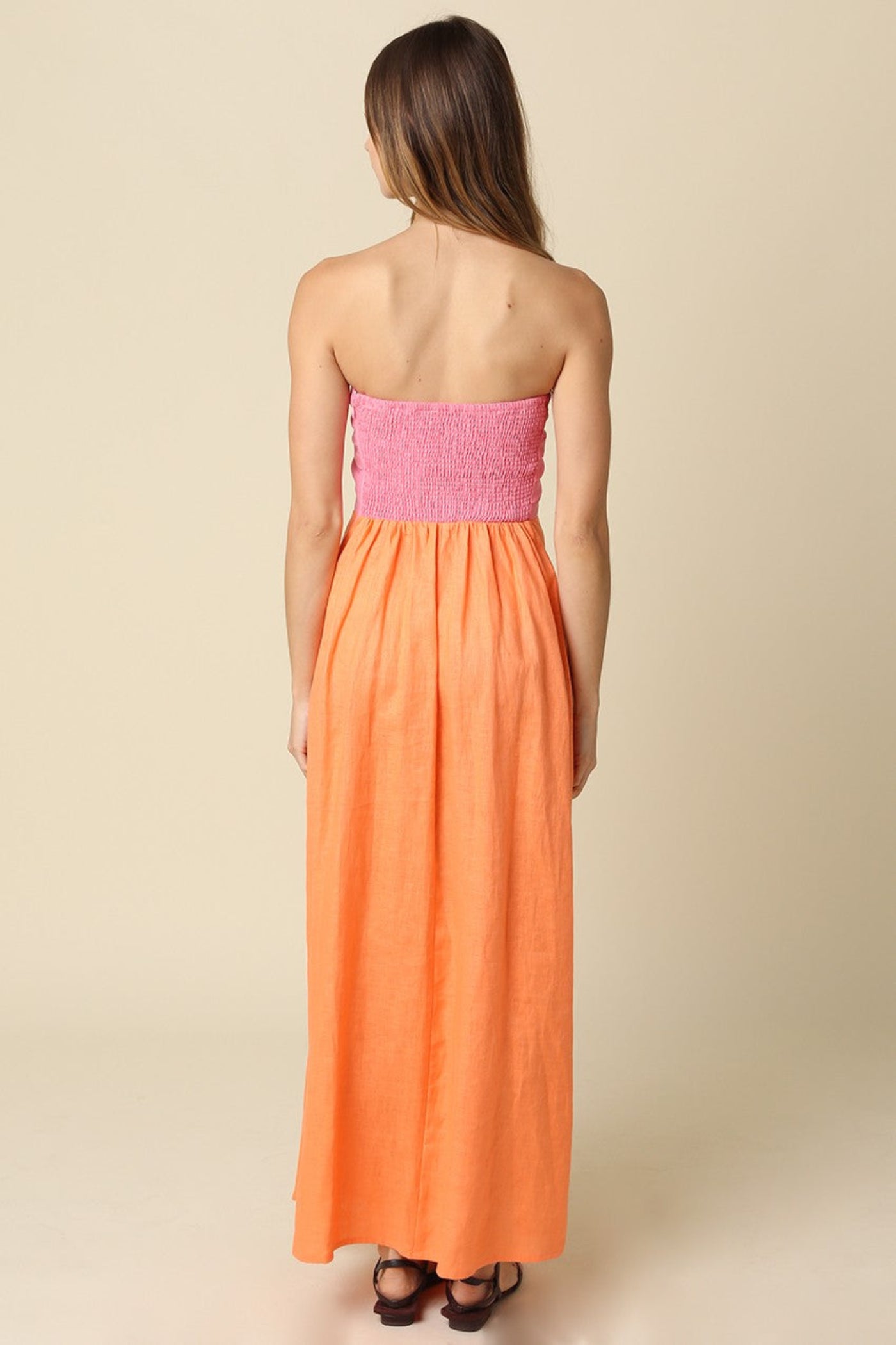 ANASTASIA STRAPLESS MAXI DRESS