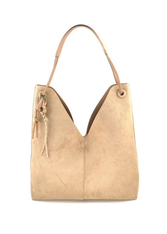JENNA BEIGE HANDBAG
