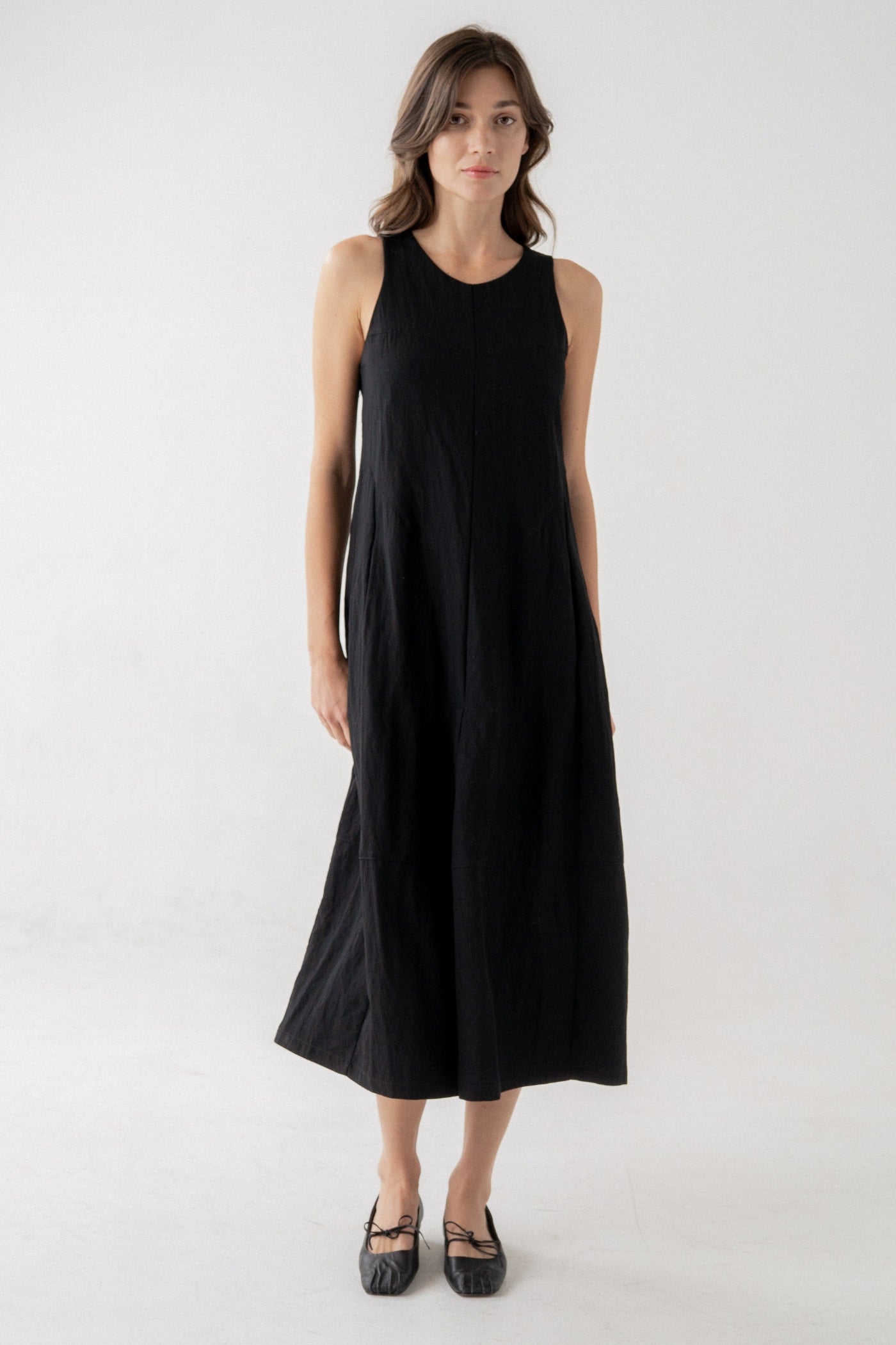 MILEY BLACK MIDI DRESS