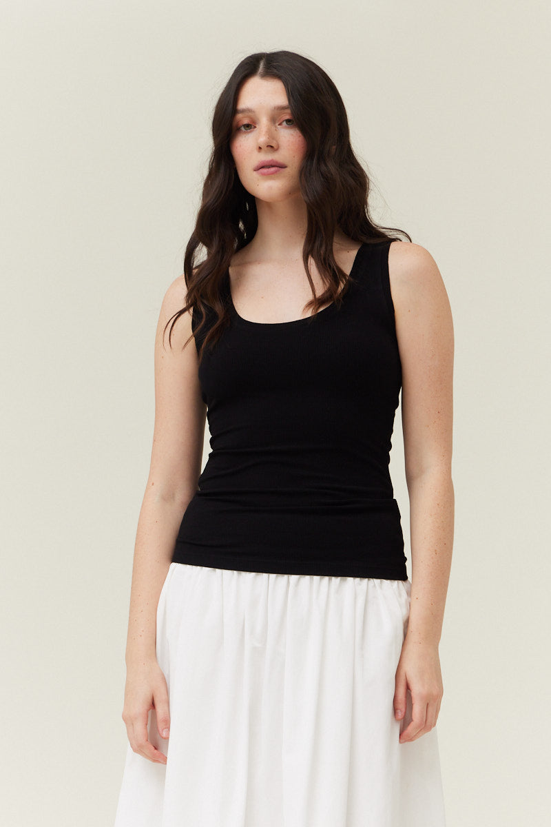 BEA RIBBED TANK TOP