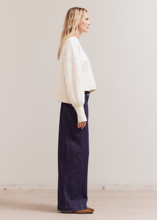 ELEVATED CREAM SWEATER