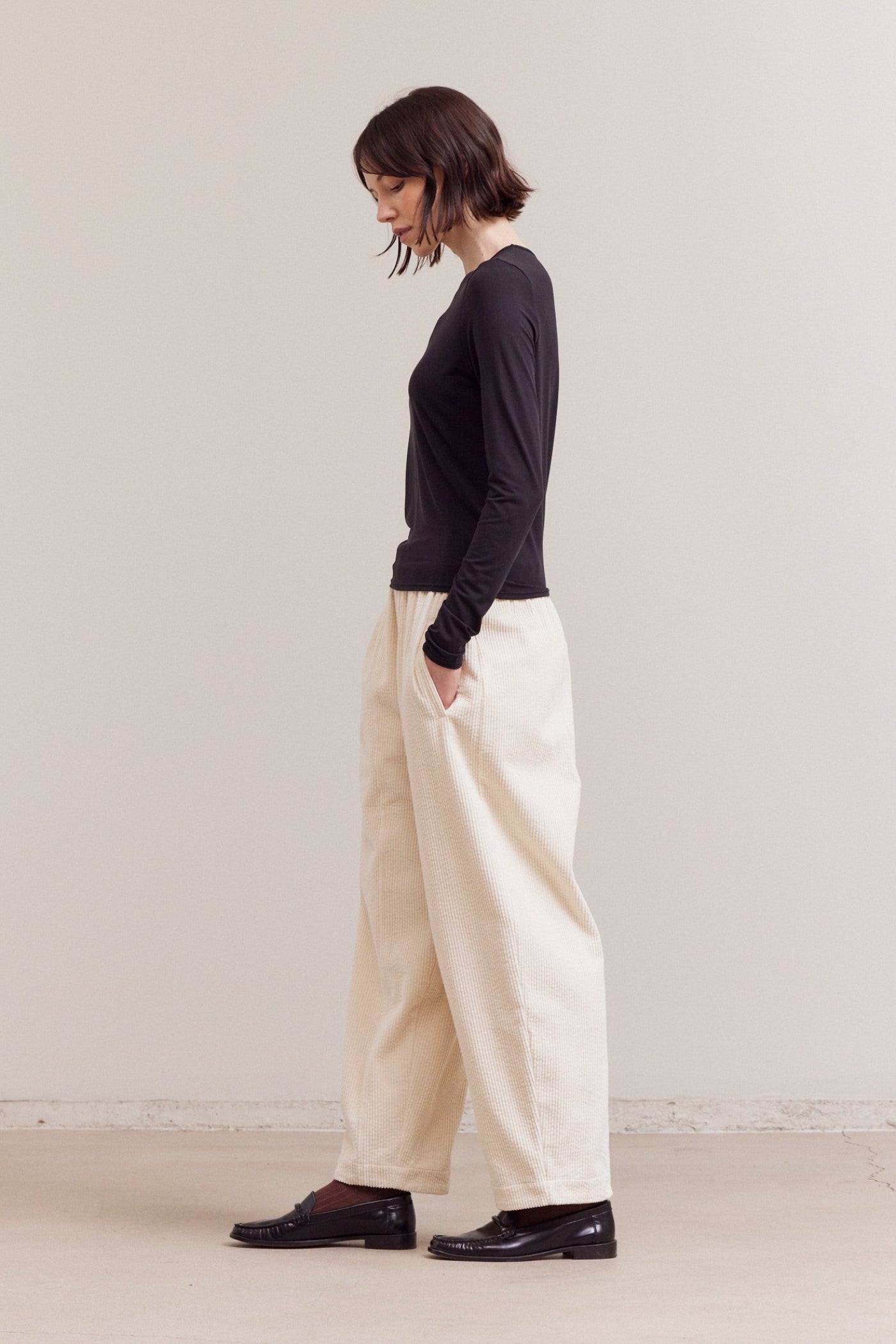 black basic longsleeve