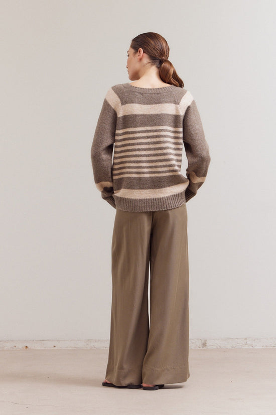 GRADE & GATHER WIDE LEG TENCEL PANTS