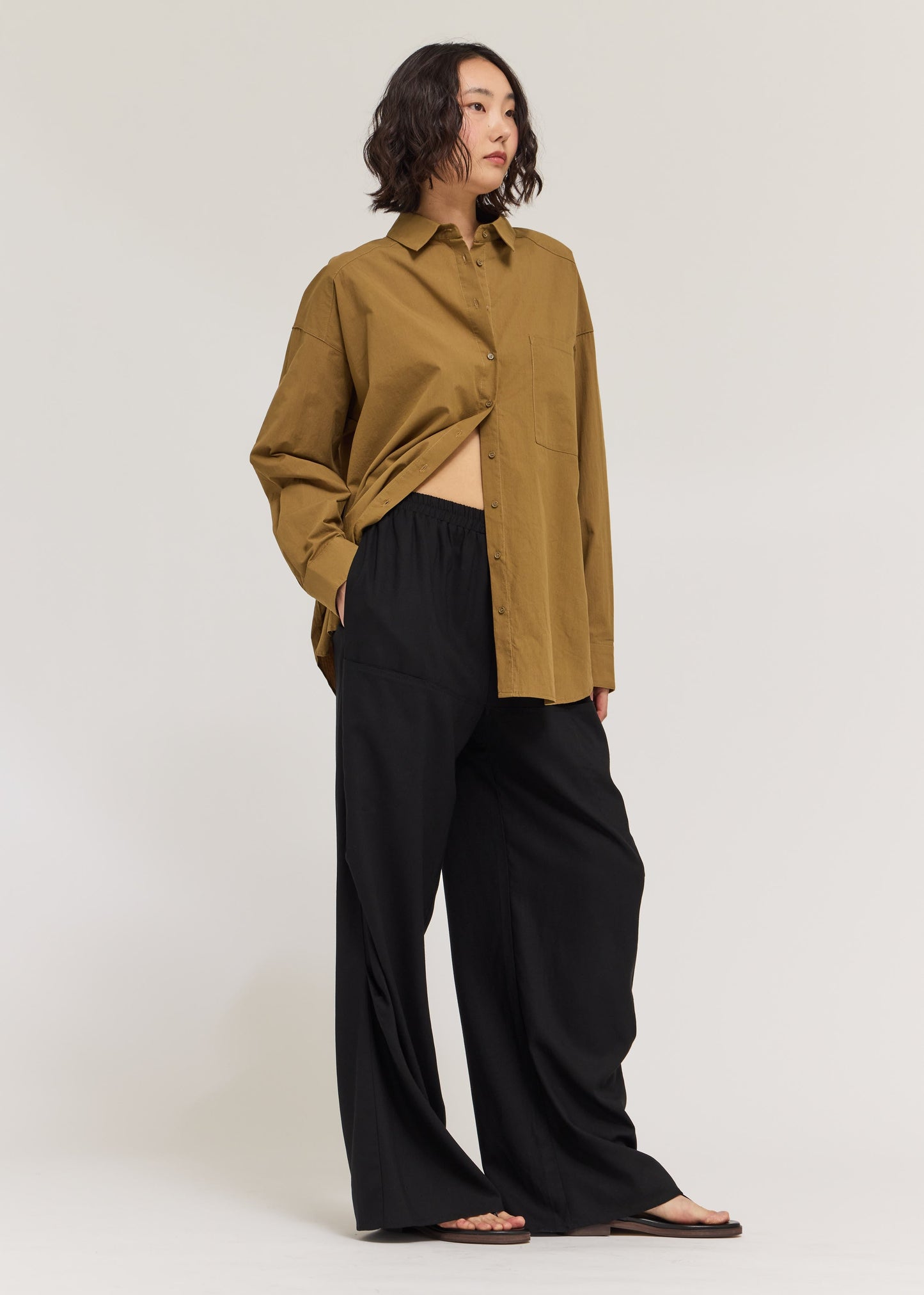 ALYSSA WIDE-LEG LINEN PANTS