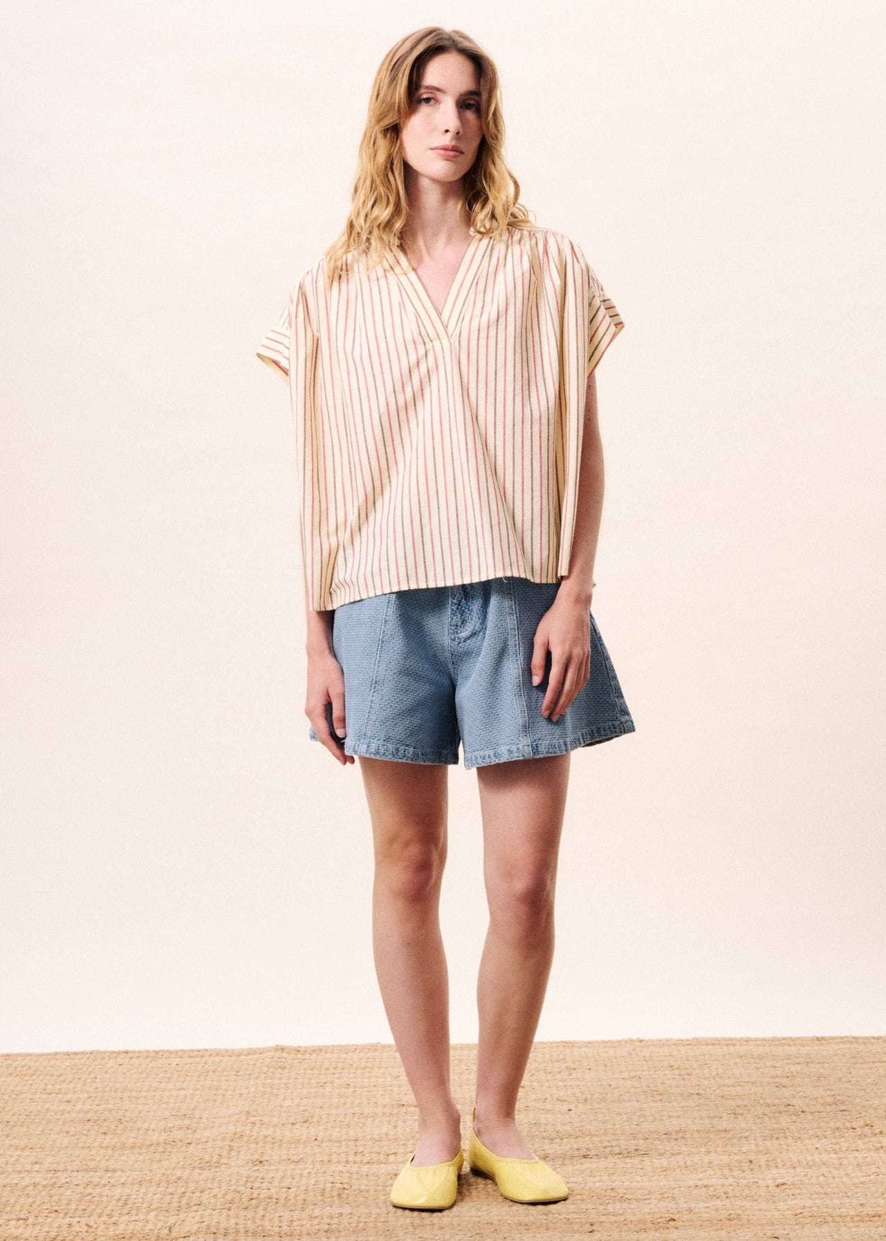 BONAIA SHORT SLEEVE TOP