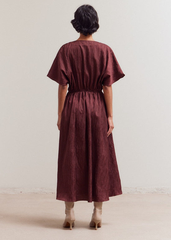 STRETCH WAISTBAND DRESS