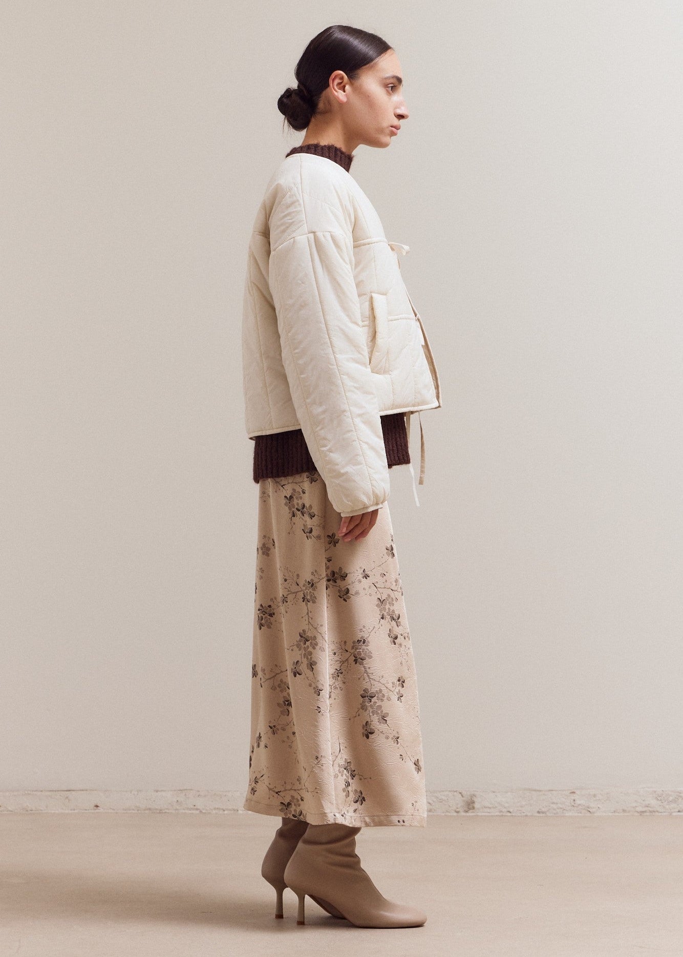 QUILTED JACKET WITH POCKETS