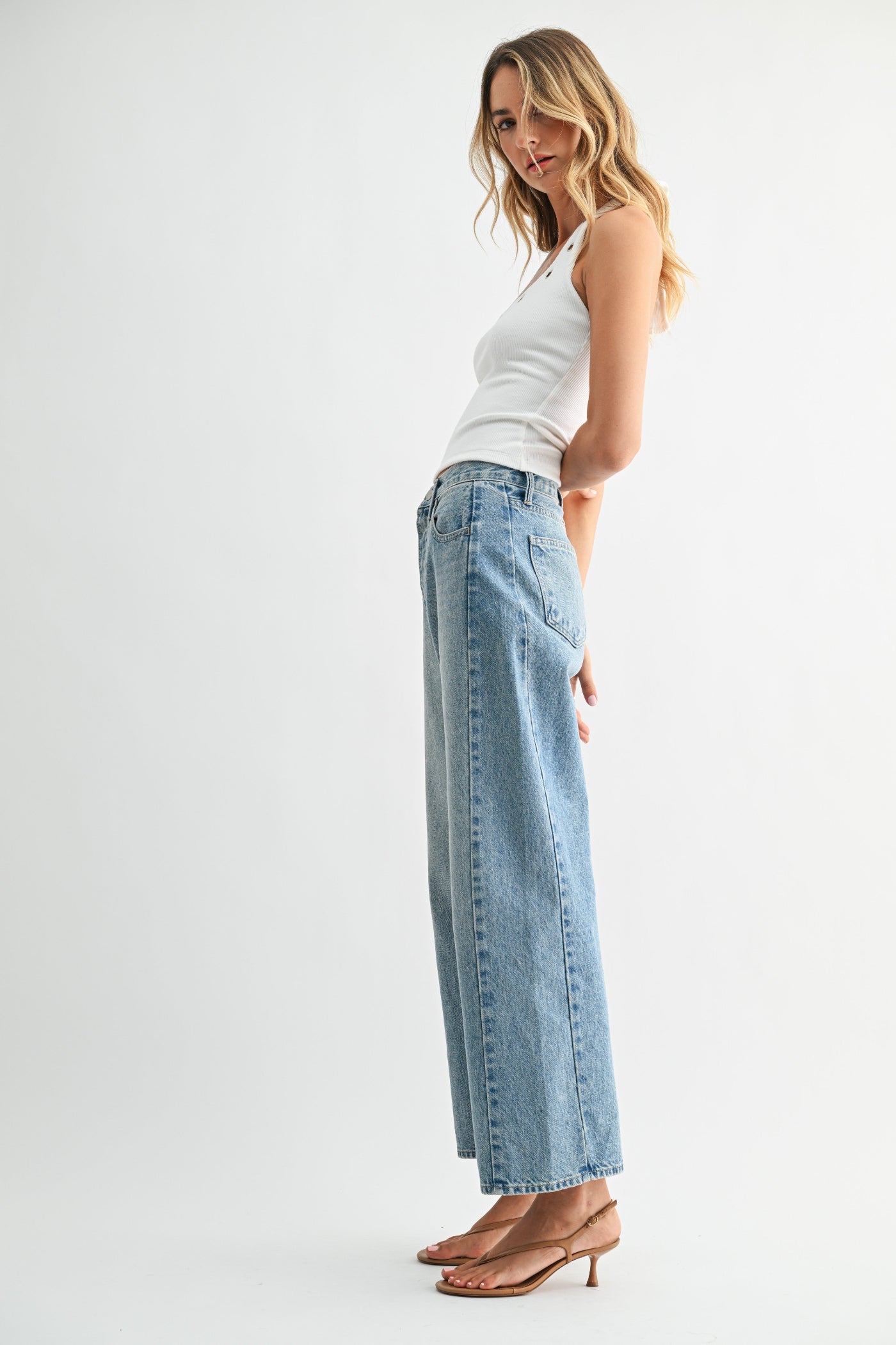 VIRAL BARREL TWIST JEANS