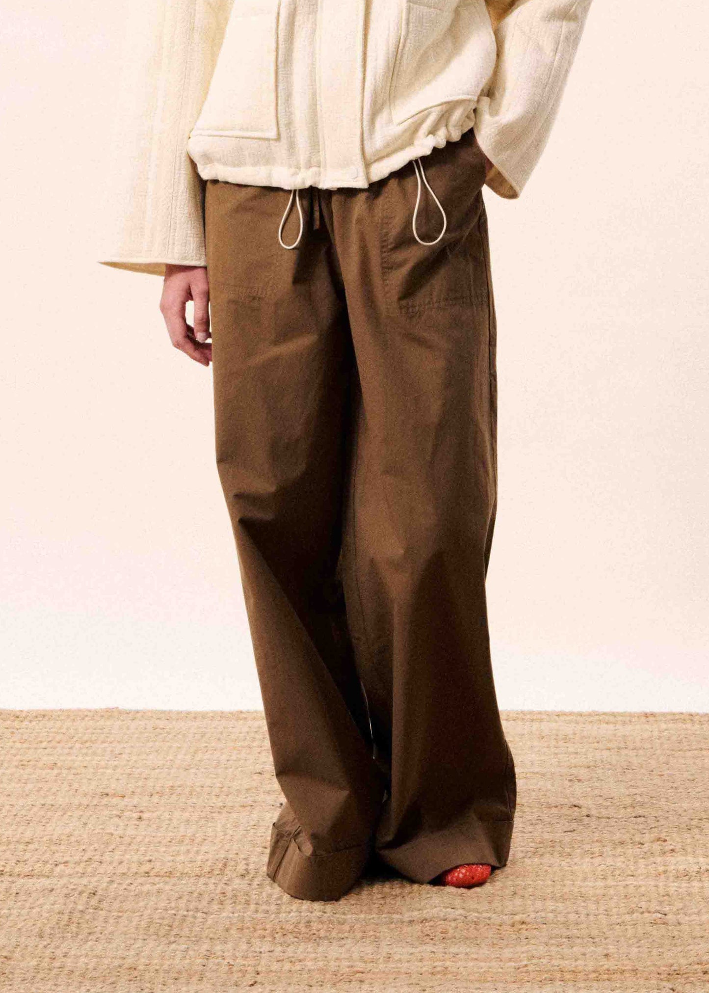 ULUNA WIDE-LEG TROUSERS