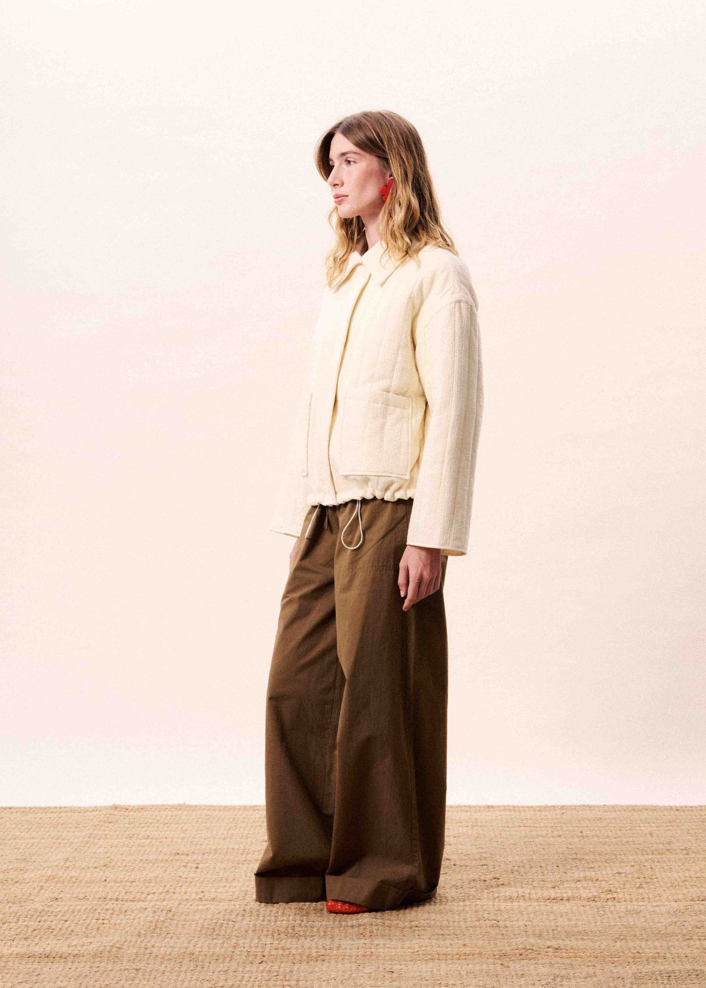 ULUNA WIDE-LEG TROUSERS