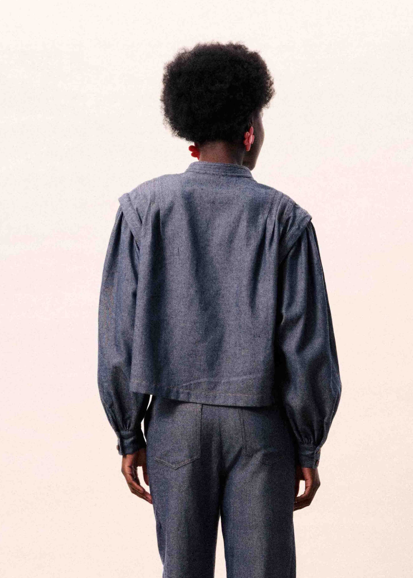 ONDINA NAVY BLUE SHIRT