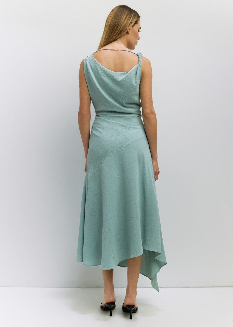 RENEE TEAL MAXI DRESS