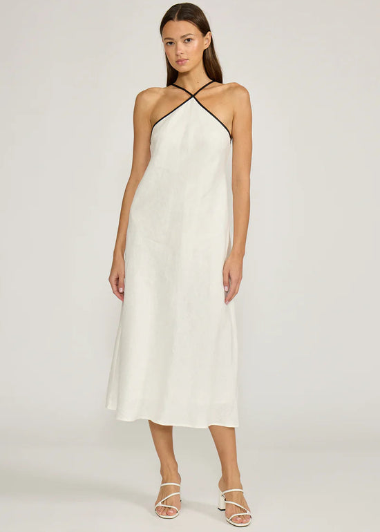 gracie midi dress GRACIE HALTER MIDI DRESS – K|LA Boutique