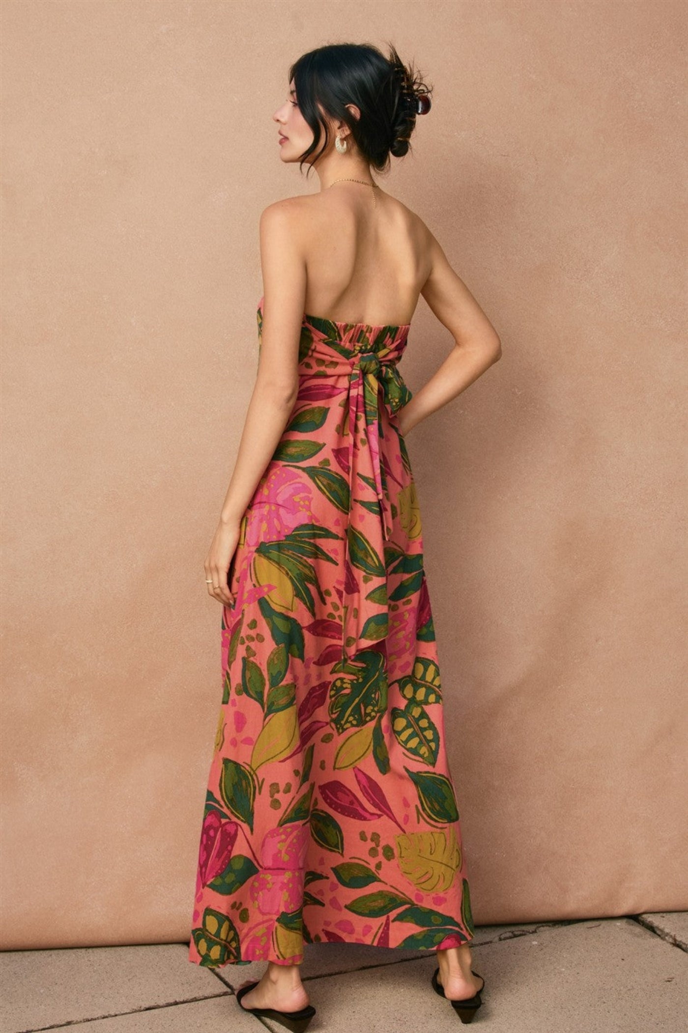 STACEY STRAPLESS MAXI DRESS