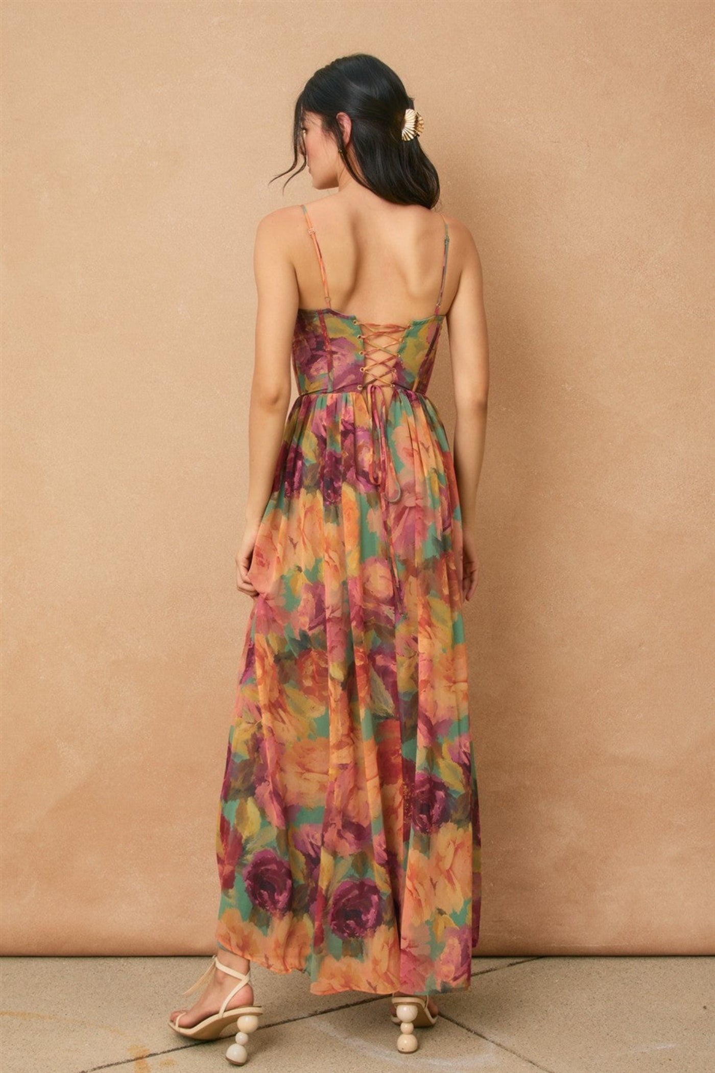 EMILY FLORAL MAXI DRESS
