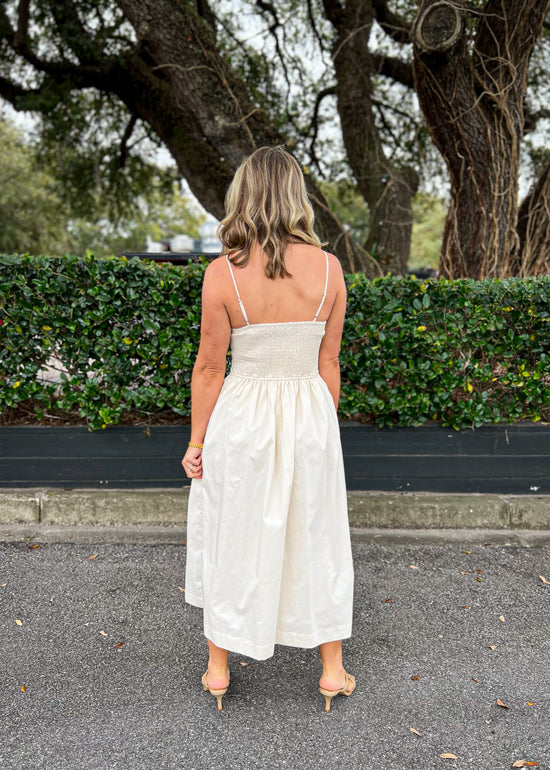 MADDIE DROP WAIST MIDI DRESS K|LA Boutique MADDIE DROP WAIST MIDI DRESS K|LA Boutique