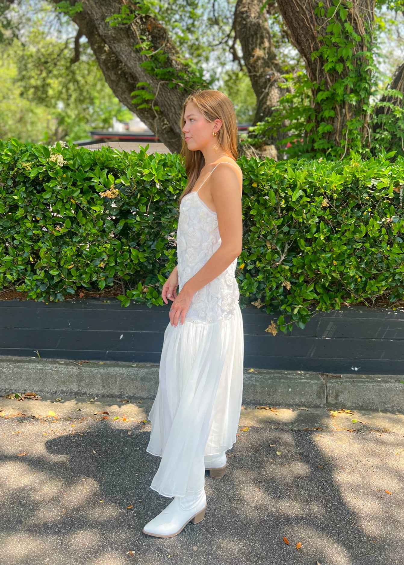 lucy paris maxi dress Lucy Paris - Hilary Bead Detail Dress