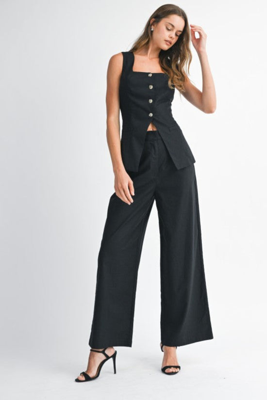 MILENY SLEEVELESS LONGLINE VEST