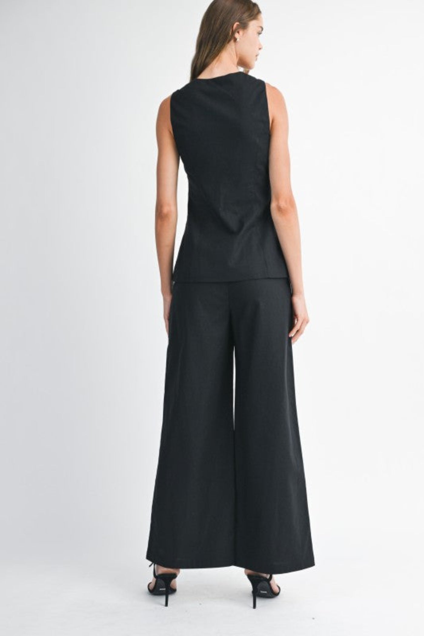 MILENY SLEEVELESS LONGLINE VEST