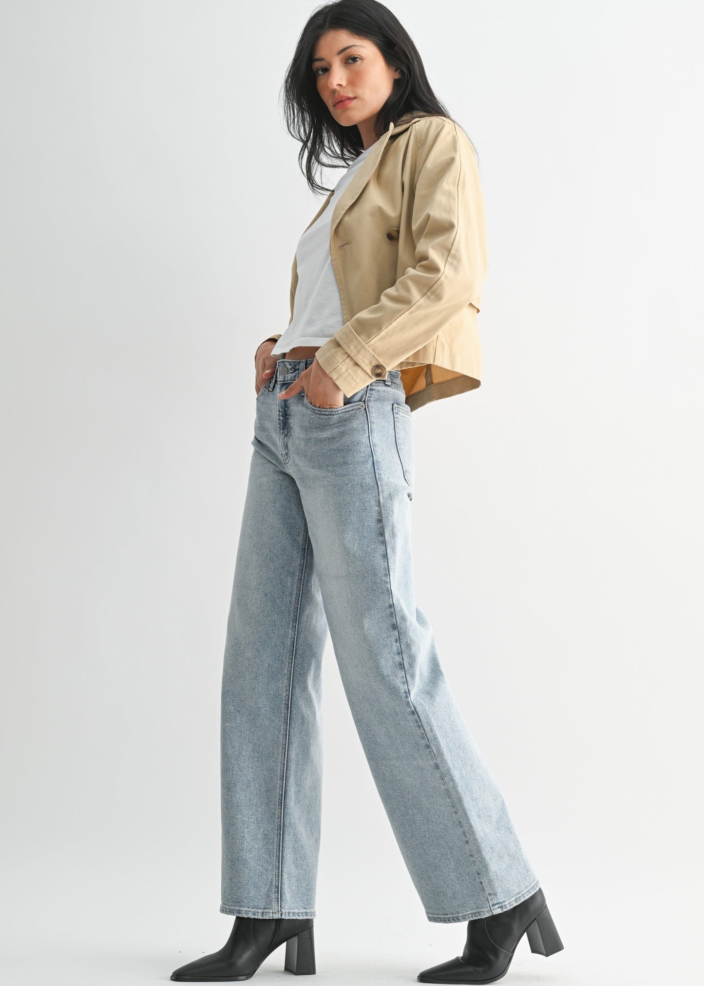 KEKE HIGH-RISE STRAIGHT JEAN