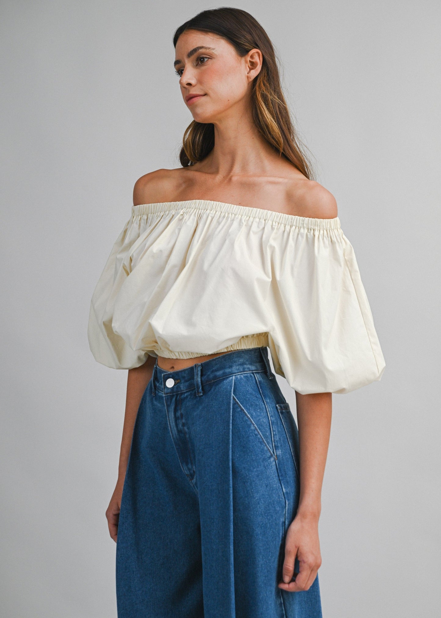 ZARA OFF-THE-SHOULDER TOP