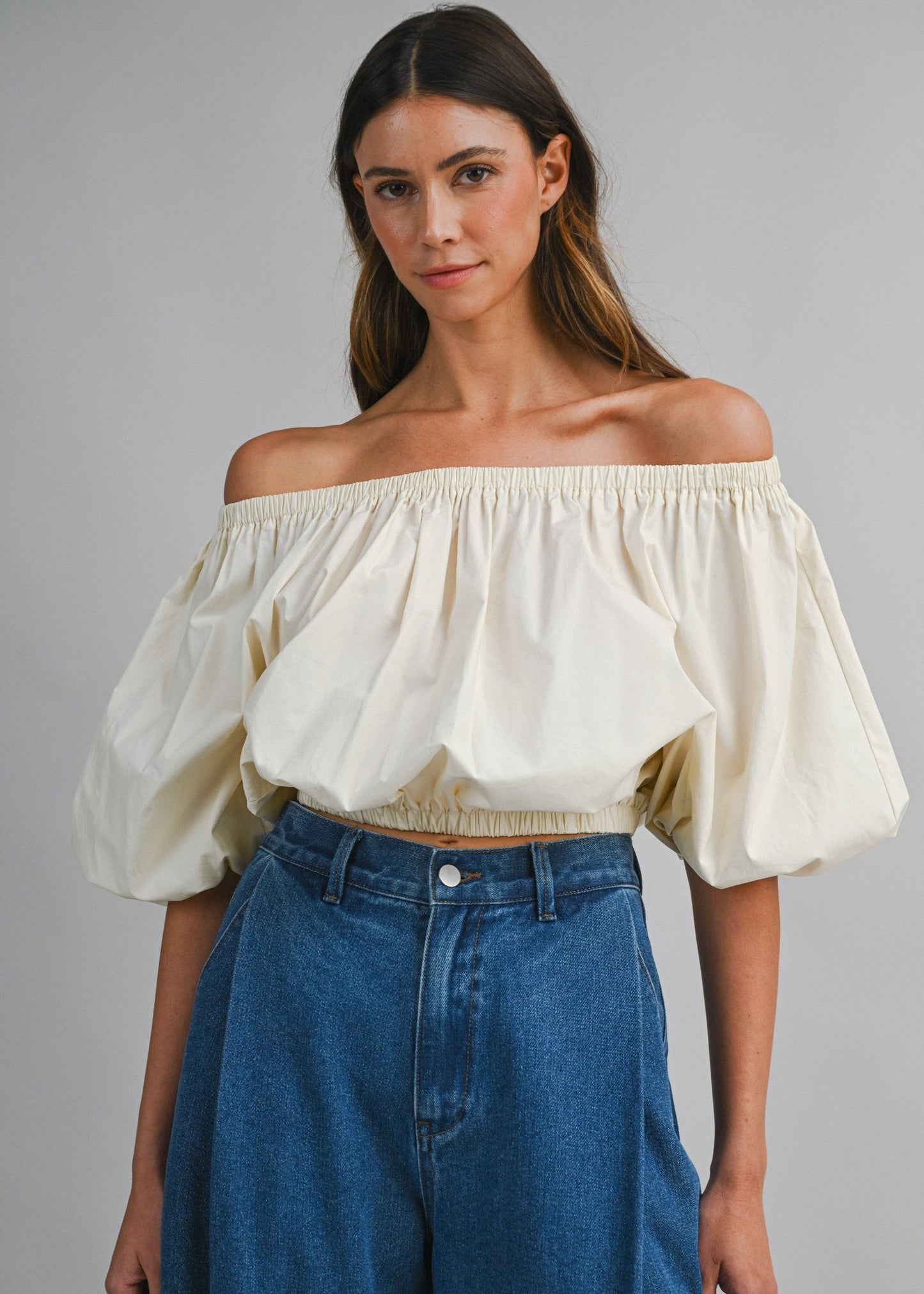 ZARA OFF-THE-SHOULDER TOP