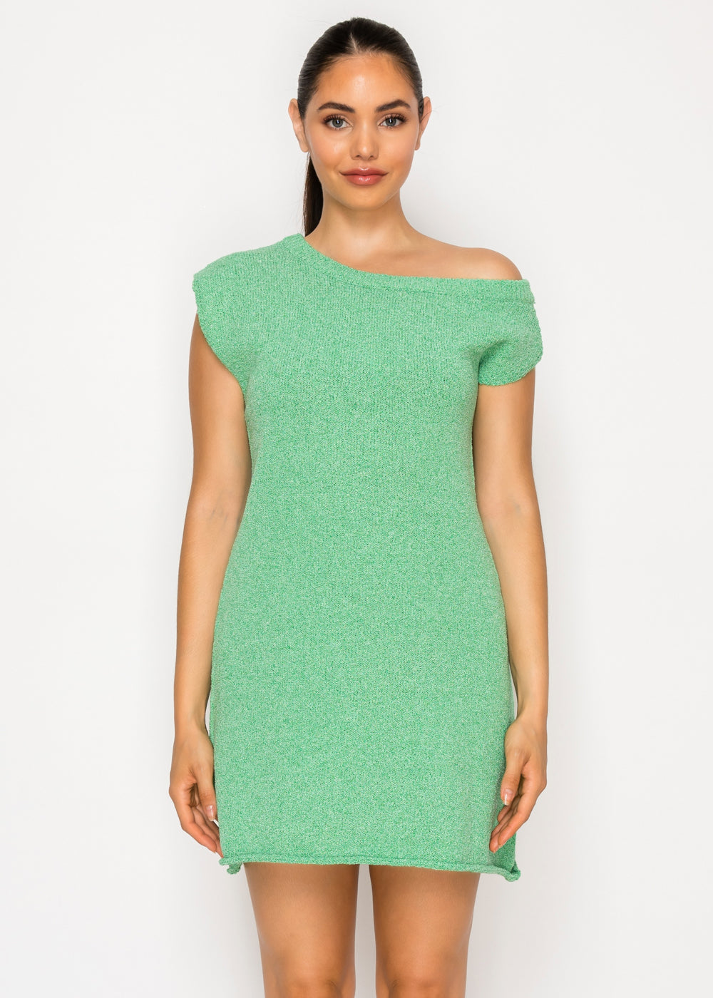 GRACIE GREEN MINI DRESS