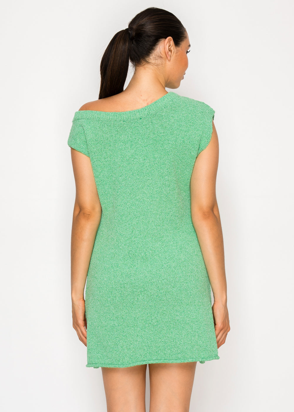 GRACIE GREEN MINI DRESS