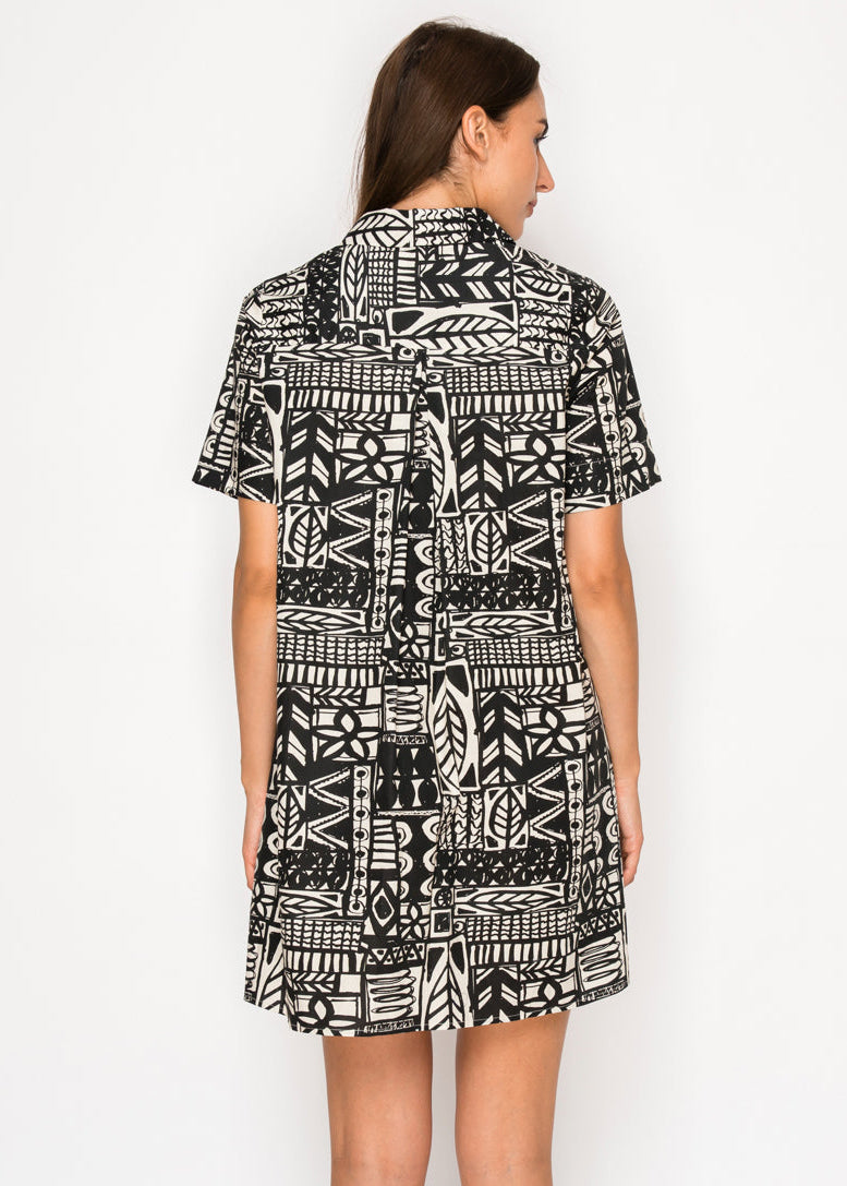 PIPER SHIRT MINI DRESS