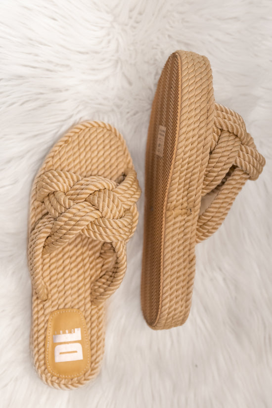 KNOTTY ROPE SANDALS