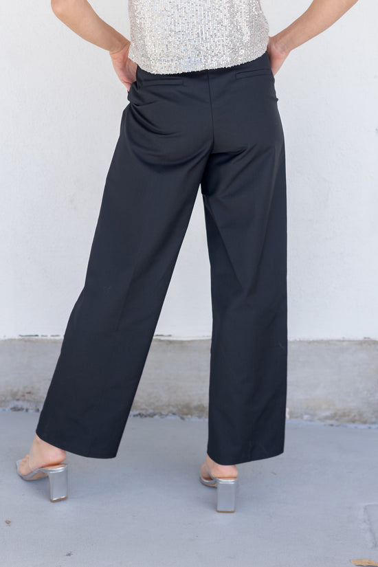 CLASSIC BLACK DRESS PANTS
