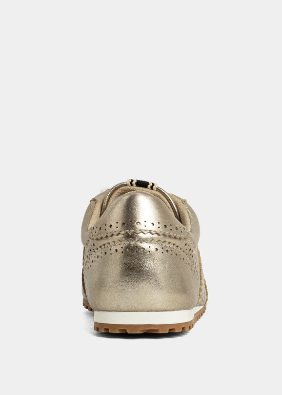 SHU SHOP THE PENELOPE GOLD SNEAKERS