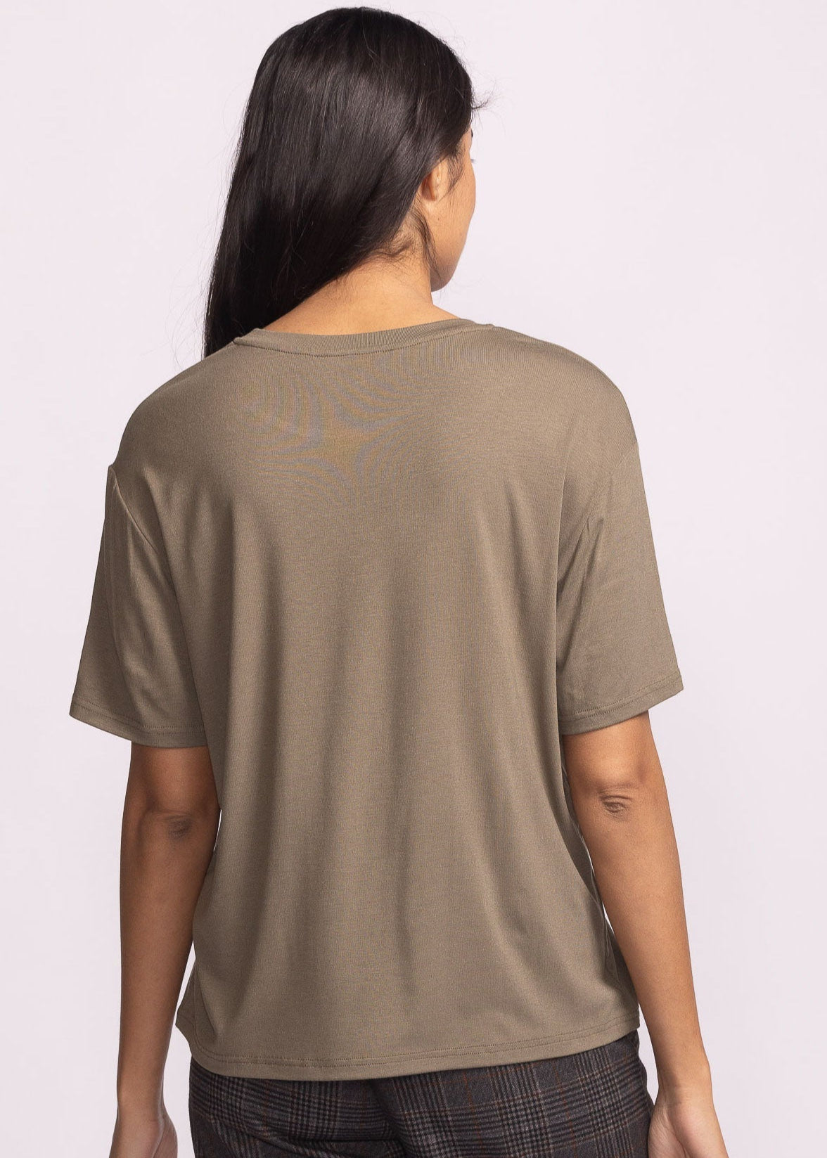 PINK MARTINI THE CAMILLA TOP – FOREST GREEN SHORT-SLEEVE TEE