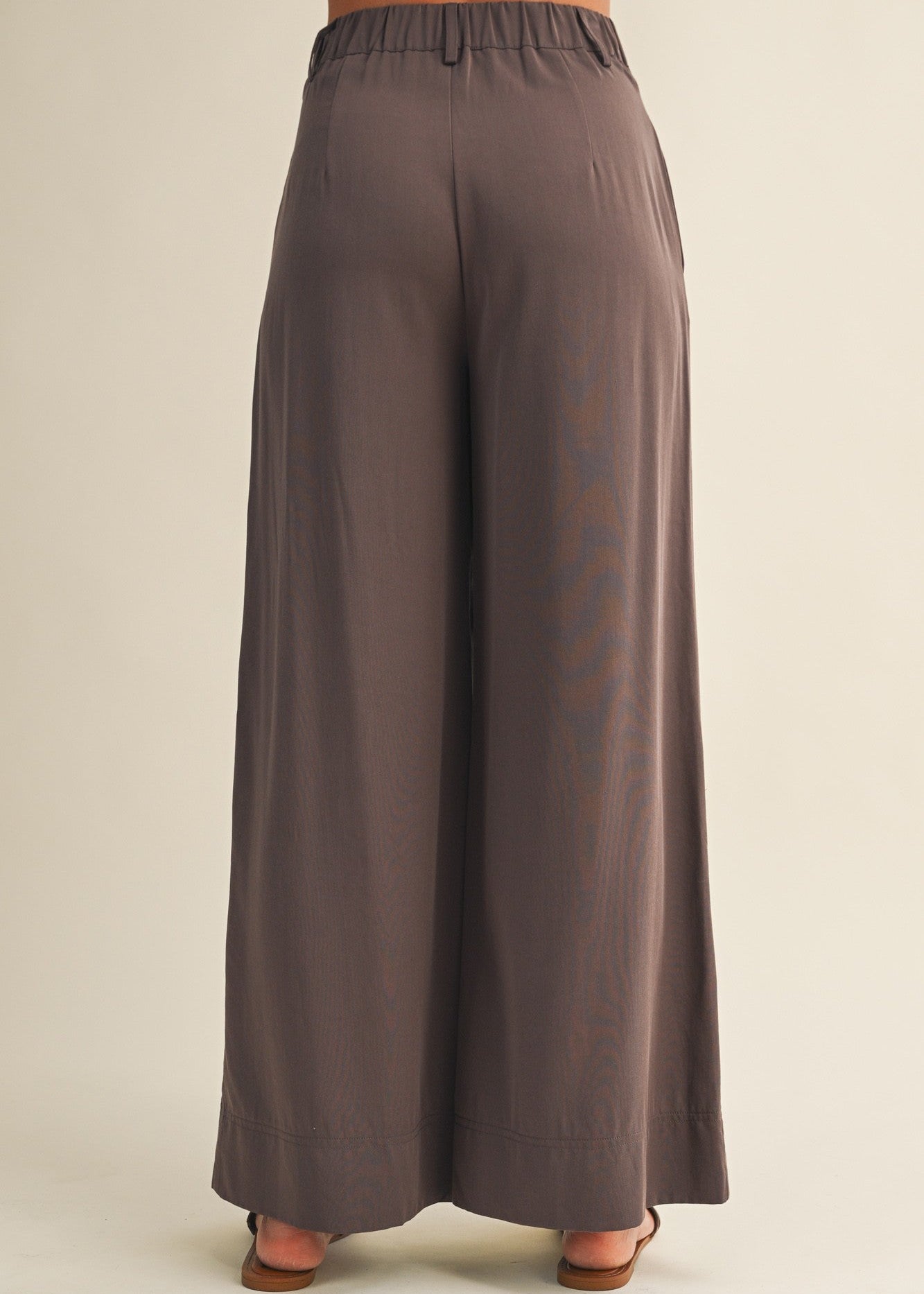 EVELYN WIDE-LEG PANTS