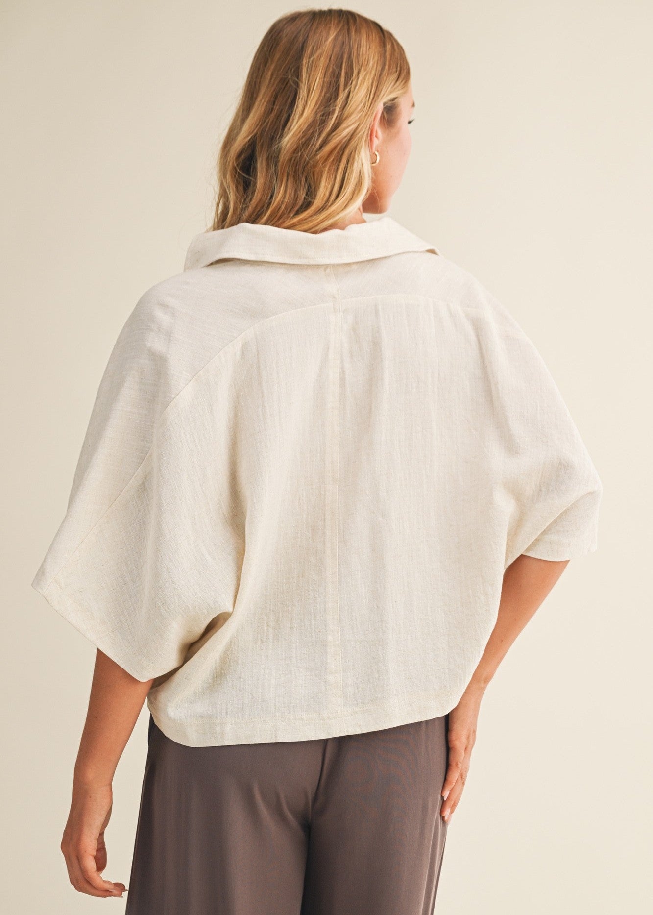 LYRA POPOVER COLLAR TOP