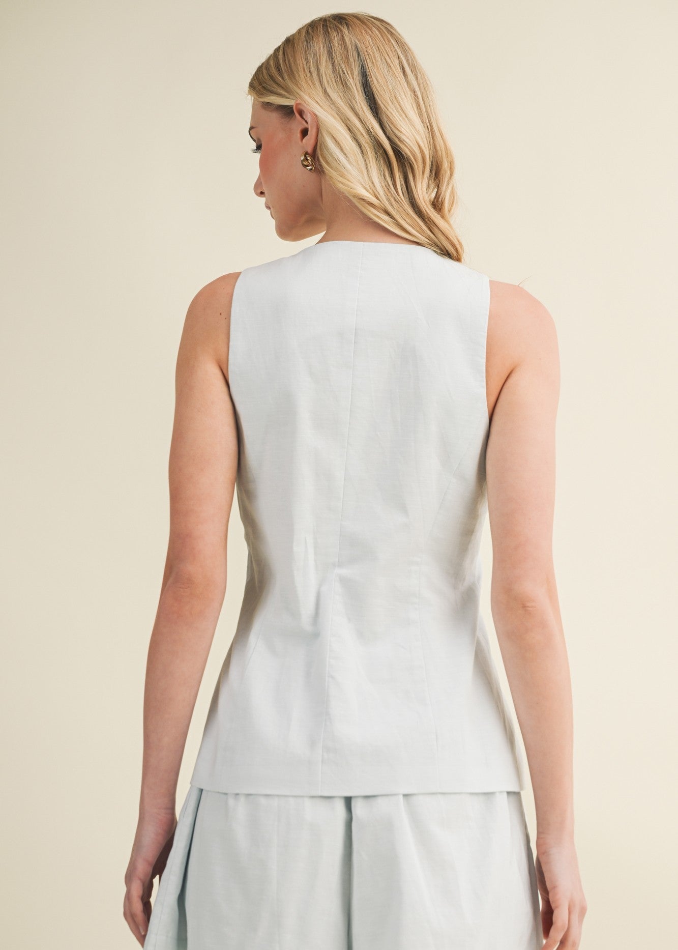 DARLA SLEEVELESS VEST TOP