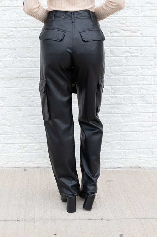 NORA LEATHER PANT