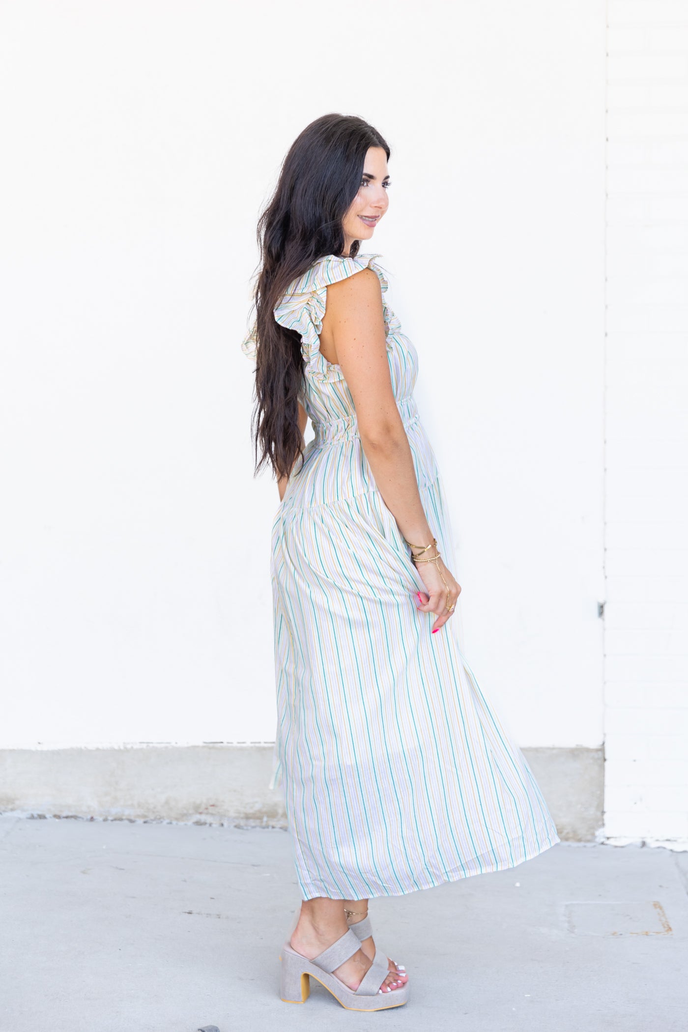 Daniella Dress | Ivory main image 1