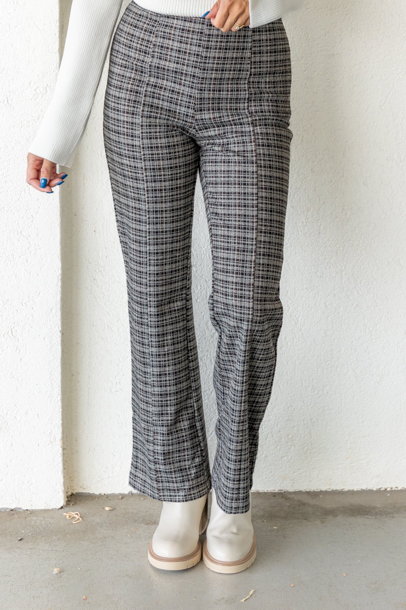 Load image into Gallery viewer, KJ PLAID PANTS
