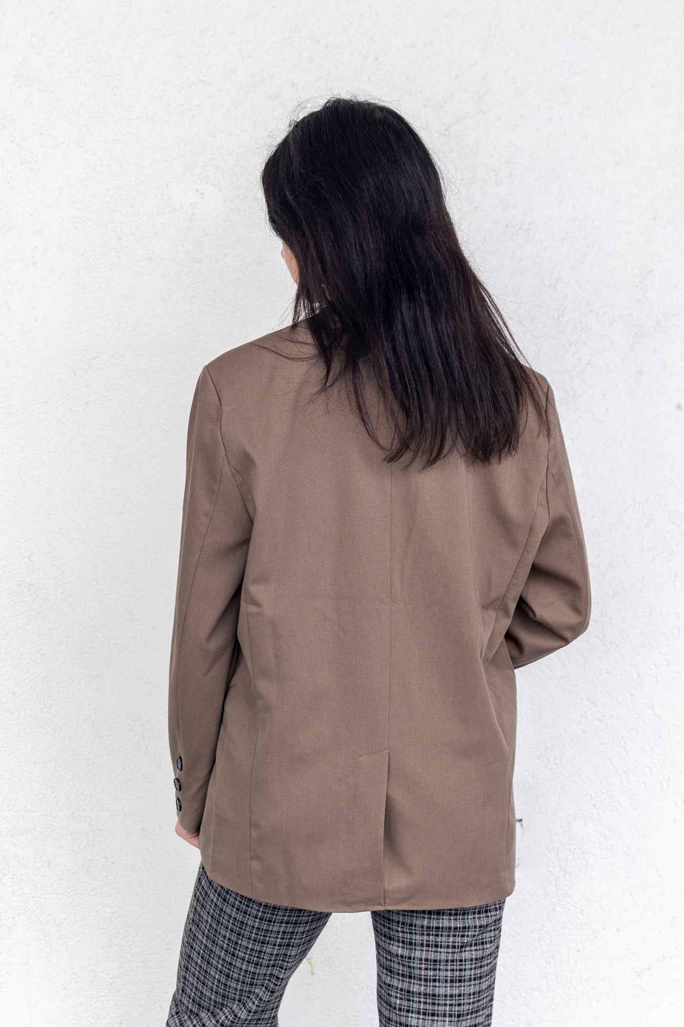 Load image into Gallery viewer, khaki oversized blazer
