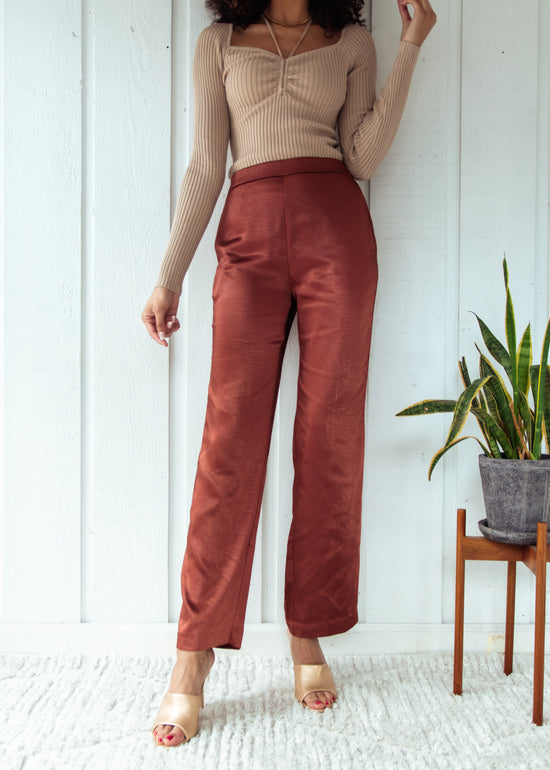 Load image into Gallery viewer, SERENA SATIN PANT
